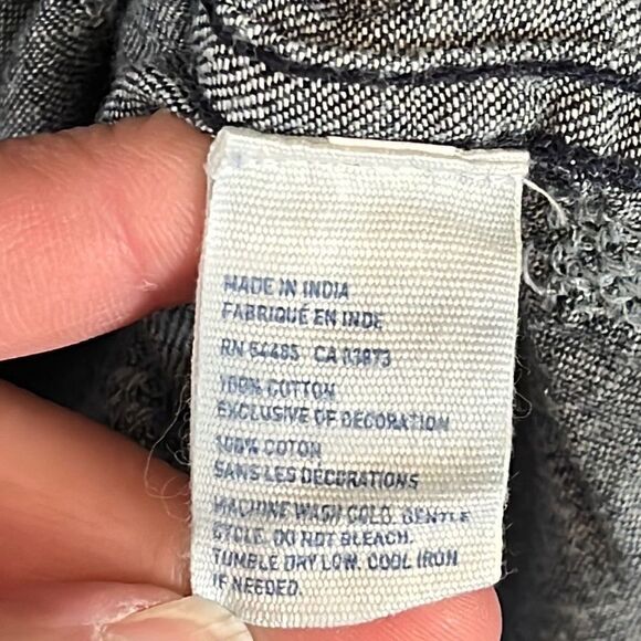 American Eagle Chambray Button Front Top XXL - Picture 4 of 4